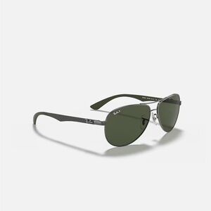 Ray-Ban Aviator Sunglasses RB8313 Carbon Fiber